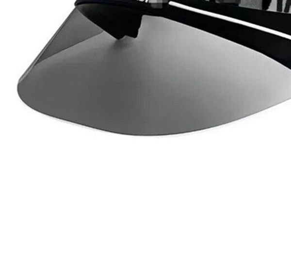 

brand new thickened uv protection eyewear hat for men and women's summer sun visor adjustable 52-62cm, Blue;gray