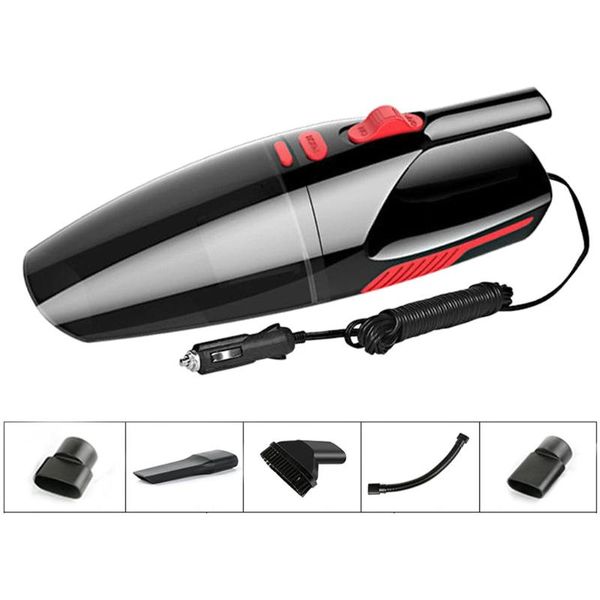 

portable handheld auto mini duster 12v 120w powerful car vacuum cleaner wet dry dual use