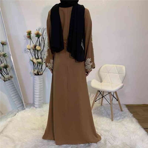 

casual dresses eid mubarak abaya dubai turkey muslim fashion women hijab dress islam caftan marocain vestidos clothing robe musulman 9na2, Black;gray