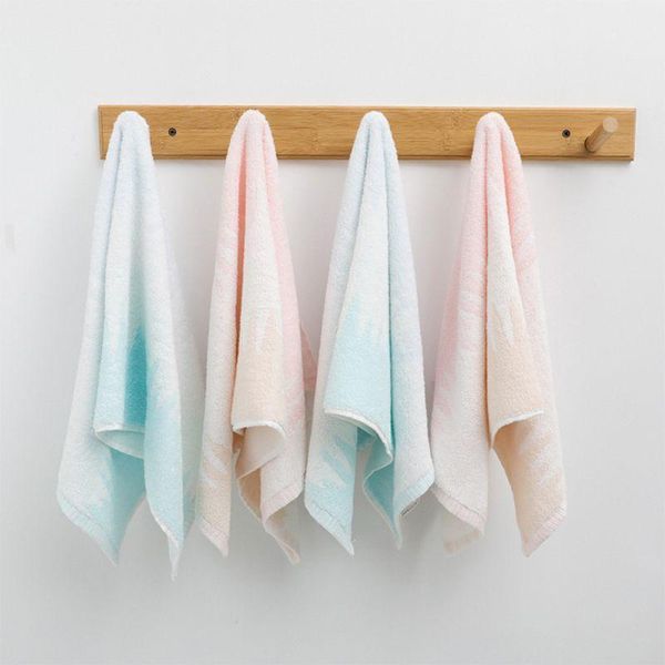 

soft skin-friendly face towel cotton thick gradient jacquard environmentally-friendly absorb water instantly towel1
