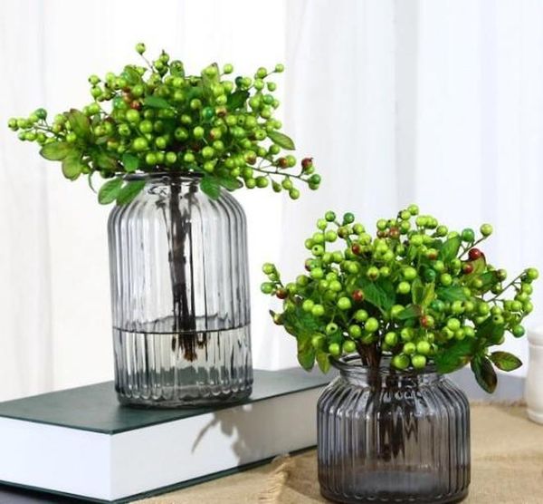 

bunch of artificial berry european high-end home living decor simulation fruit blueberry fruit wedding jlltrz dhsybaby