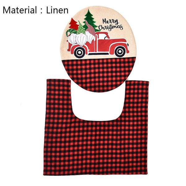 

yoriwoo веселые рождественские украшения для дома 2020 санта-клаус стульчак обложка ковер set xmas tree ornament happy new year gift bbyhqo