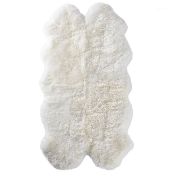 

quarto sheepskin pelt rug 4 ft x 6ft original from new zealand in cream color real sheepskin decoration cushion1