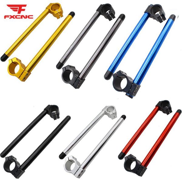 

cnc motorcycle 41mm clipons superbike cilp on cilp-ons handle bars handlebars for r3 2015-2016 aluminum riser/regular1