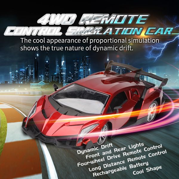 

2020 wireless drift four-wheel drive remote control sports car model electric remote control car children drift toy racing car