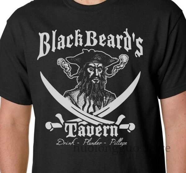 

black beard's tavern t shirt tee pirate bar drink pillage plunder drinking bad men t shirt women tee sport hooded sweatshirt hoodie