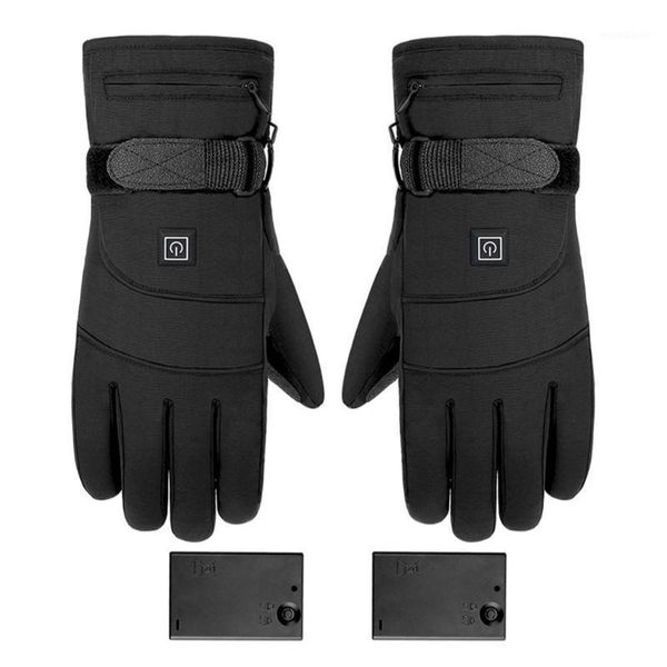 

heated gloves 3.7v rechargeable battery powered electric heated hand warmer for hunting fishing skiing cycling1