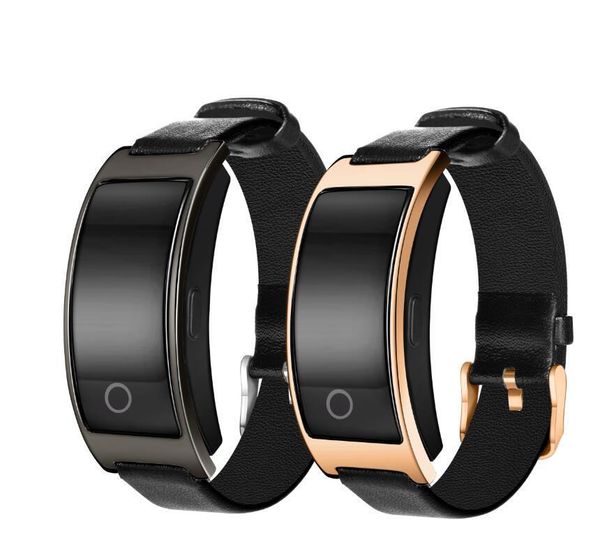 

touch screen blood pressure monitor ck11s smart bracelet watch band with heart rate