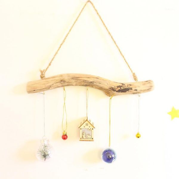 

driftwood storage hanging rack key jewelry door hook household storage hanging rack home decoration accessories adornos para1