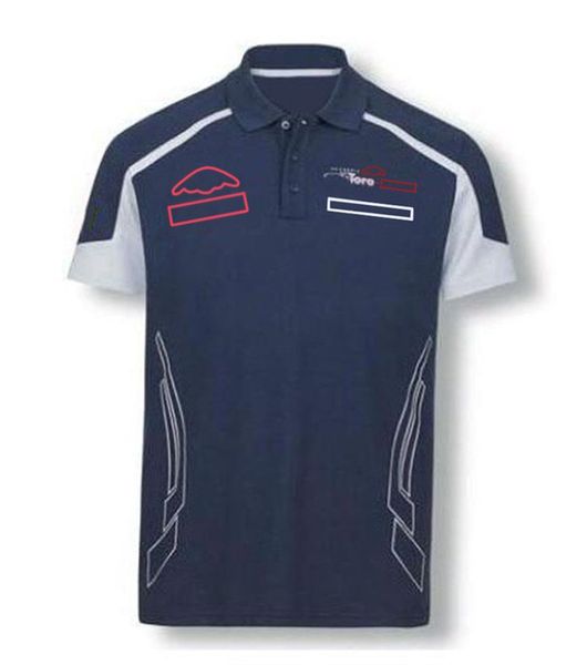 

f1 racing suit men's short-sleeved t-shirt polo shirt car fans custom the same style