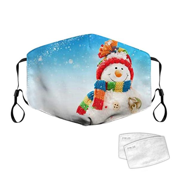 

маски елочные взрослые моющийся отпечатки mask filter xmas открытый фестиваль декор пылезащитный чехол рот лица мода masque20 wmtkge xhlight