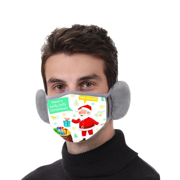

christmas universal fast delivery mscara headband prints smog-washable mask for adults in europe and america mascarillas wmtwvb comb2010