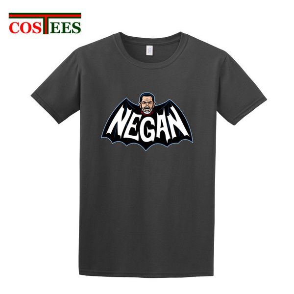 

спорт новизна negan люсиль тенниска ходячие мертвецы negan tee забавный человек с летучей мышью мужская футболка geek мужской hipster tops ф