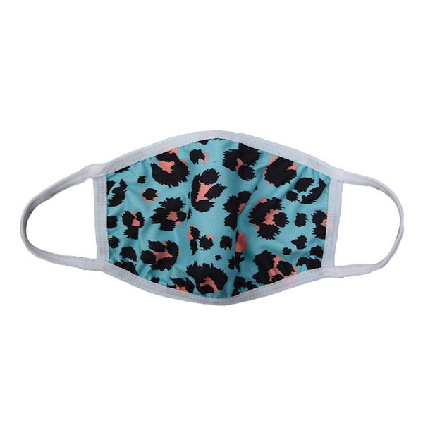 

factory leopard 3d printing designer masks respirator dustproof mask reusable protective face mouth cover owa2003 pbig6