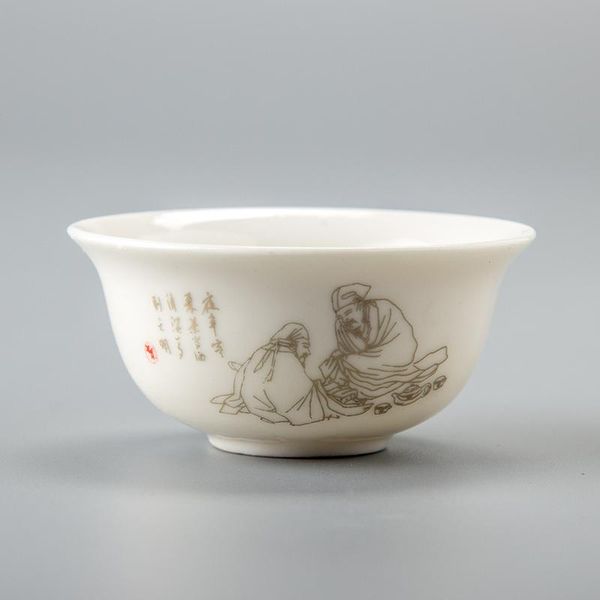 

22 мл китайских керамических ремесел ручной работы фиолетовый глиняная чашка чашки чашки чашка китайский кунг-фу чашки китайский фарфоровый