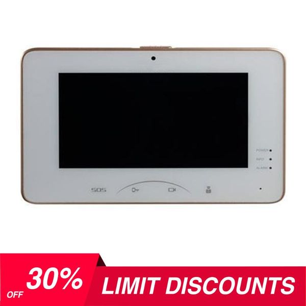 

hikvision oem 7inch color touch screen video intercom ds-kh8301-wt indoor video support ip camera alarm