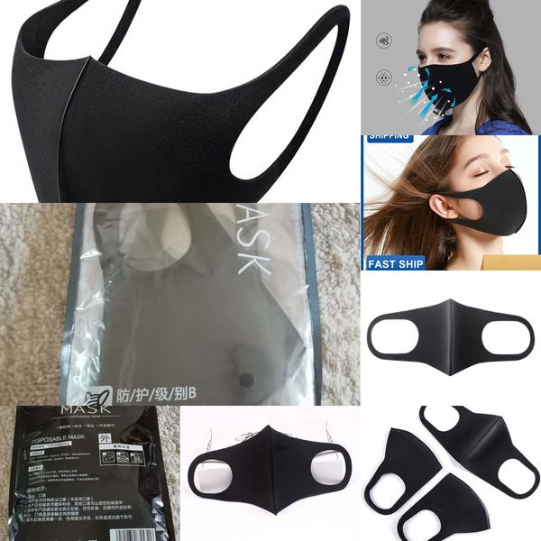 

factoryanti dust mask no valve pm2.5 black breathing filters protective face mouth cotton masks respirator washable reus 1 ig7w4