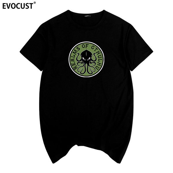 

realms of cthulhu summer print t-shirt cotton men t shirt new women tee sport hooded sweatshirt hoodie
