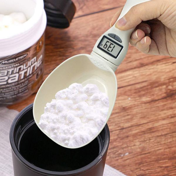 

pet food cup kitchen bowl spoon scale, portable led display, 800g / 1g