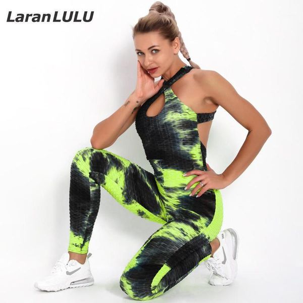 

women's naked-feel backless yoga bodysuit sport suit printed suit jumpsuit combinaison gym set sleeveless tracksuit active1, White;red