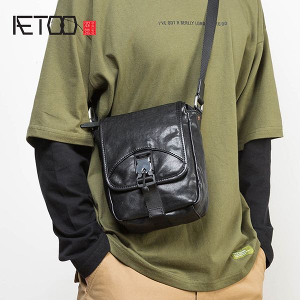 

hbp aetoo genuine leather men's shoulder bag