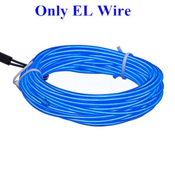 

led strip garland el wire 1m 5m car interior lighting rope tube line flexible neon light with 12v usb battery light bbympi sweet07