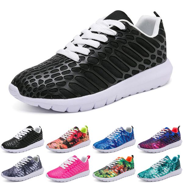 

new men running shoes athletic black white outdoor breathable mens trainers sports sneakers runners size 40-45 color15, White;red