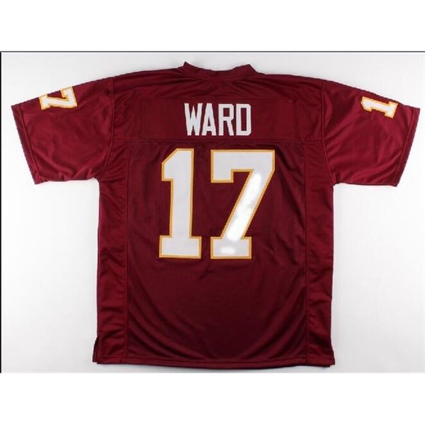 

123 seminoles florida state #17 charlie ward custom college jersey size s-4xl or custom any name or number jersey, Black