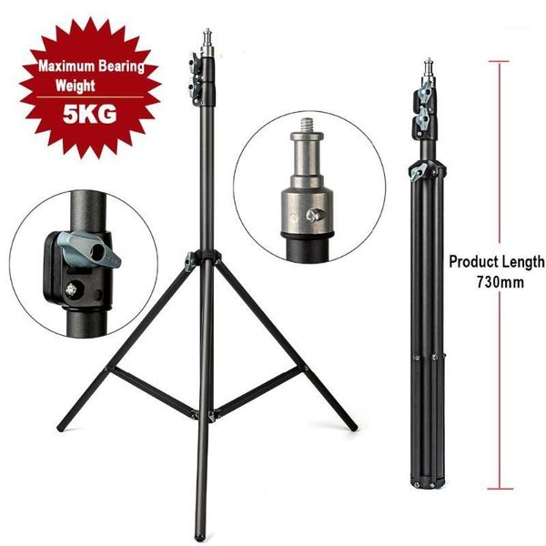 

lighting & studio accessories 2m light stand tripod with 1/4 screw head camera lamp holder flash bracket for godox video dslr camera1