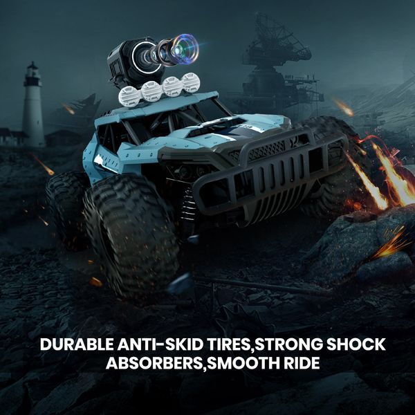 

deerc rc car with camera full hd 720p 1:18 25km/h high-speed racing drift car wifi camera remote control car toys for children
