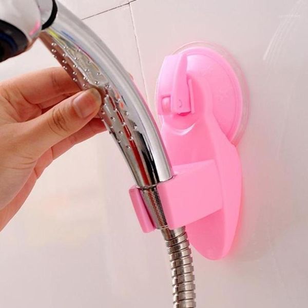 

bath accessory set suction cup shower holder bathroom sprinkler support head bracket rack shelf accessories1