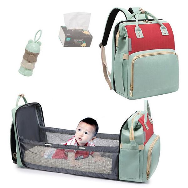 

mummy backpacks baby crib bed mommy bags large capacity maternity backpack outdoor travel nappy handbags baby diaper 12 designs yl1107