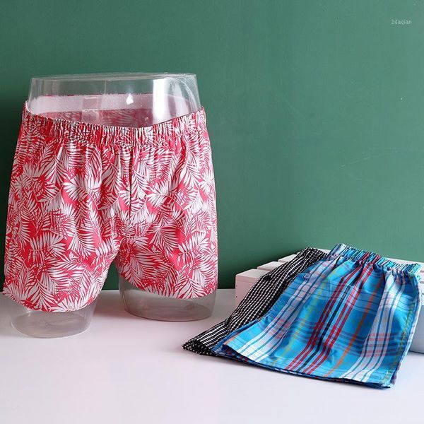 

underpants 1pack plus size men's underwear boxers shorts man cotton panties large arrow pants male casual homewear cuecas1, Black;white