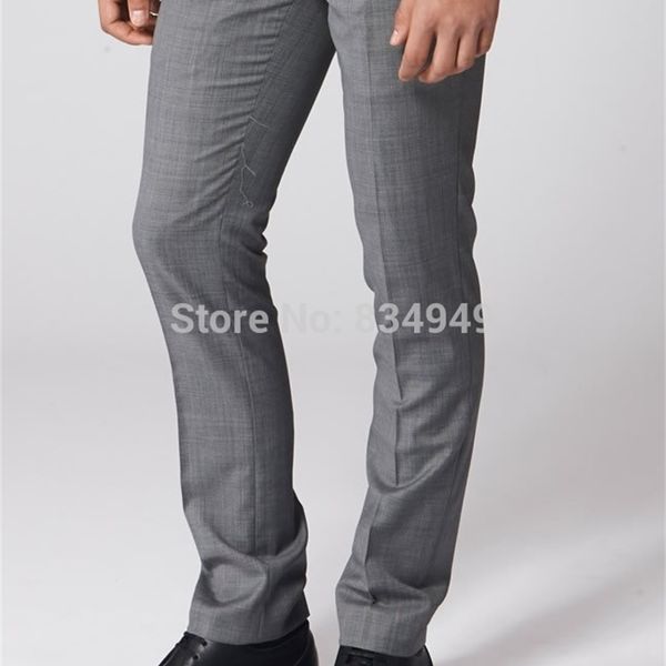 

mens dress pants men suit pants slim fit custom made classic men business pants,tailored clasic dresse pantalon costume homme y201026, Black