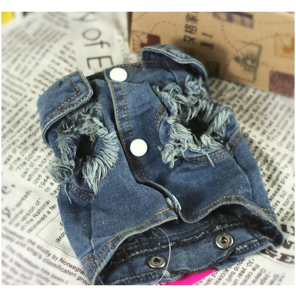 

cool cowboy pet dog cat denim vest dog clothes summer chihuahua yorkie poodle ted jllrdu lucky2005