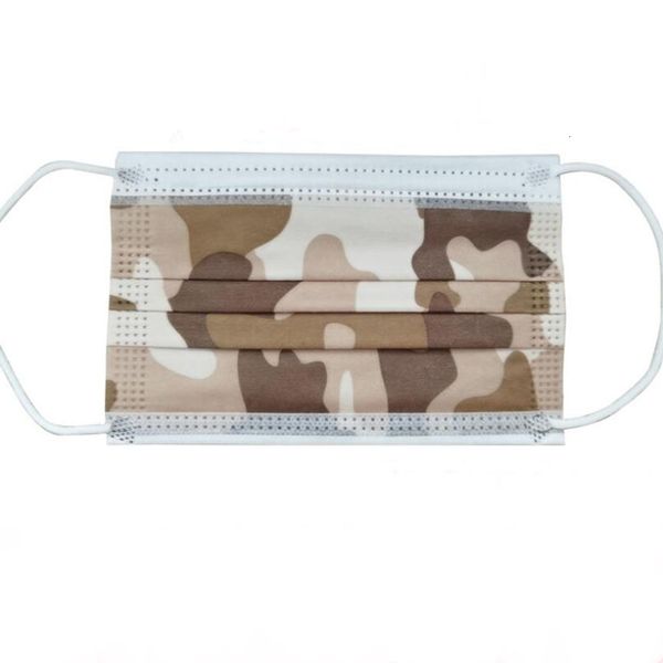 

kids car camouflage green disposable cartoon boys child girls non-woven mouth mask anti pollution breathable print face