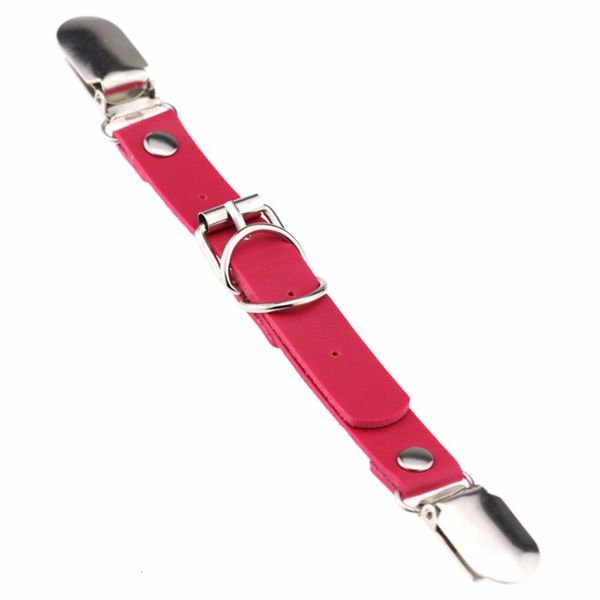 

1pc women pu leather stockings goth leg ring gothic wedding garter elastic suspender belt punk suspenders, Black;white