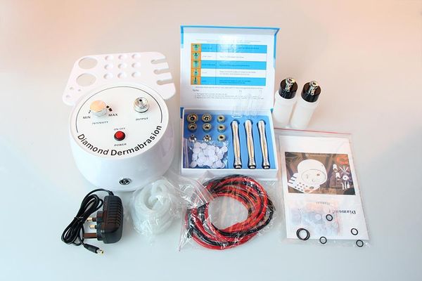 

new 3 in 1 diamond microdermabrasion beauty machine vacuum suction tool water spray facial moisten face exfoliate skin peeling fast arrive
