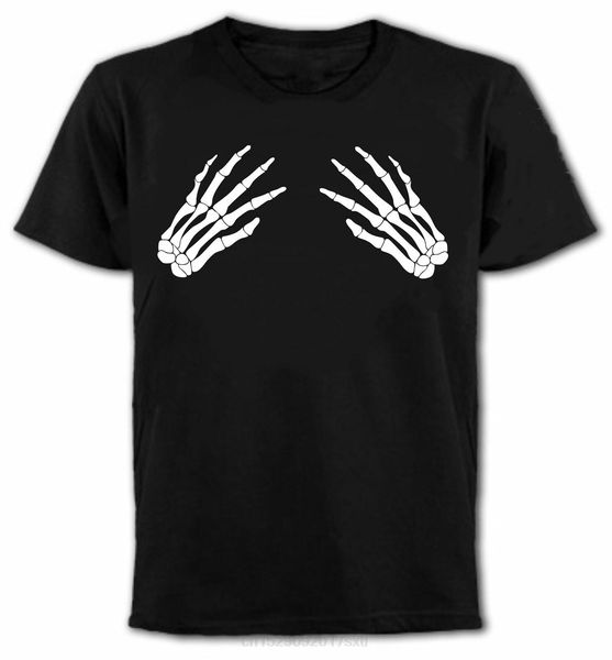 

спорт хэллоуин скелет руки t-shirt