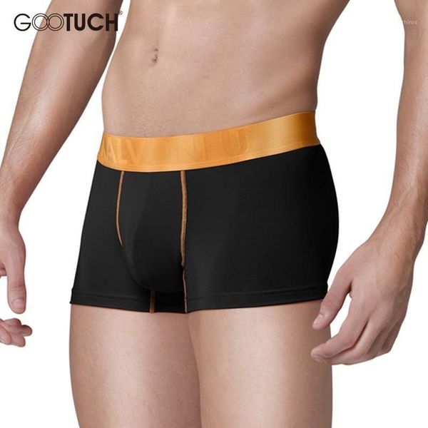 

mens underpants plus size boxer shorts underwear boxers golden elastic waistband modal panties man underwear 3pcs1, Black;white
