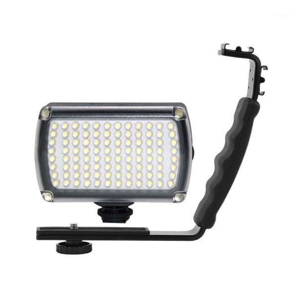 

96 led video light lamp+l-shaped bracket fill-in light for zhiyun/feiyu/ camera1