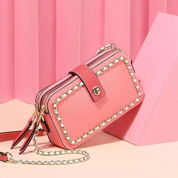 

женщины моды дизайнерские малый crossbody сумка высокого качества pu кожаные сумки элегантная леди закрылков сумка цепи плеча сумки