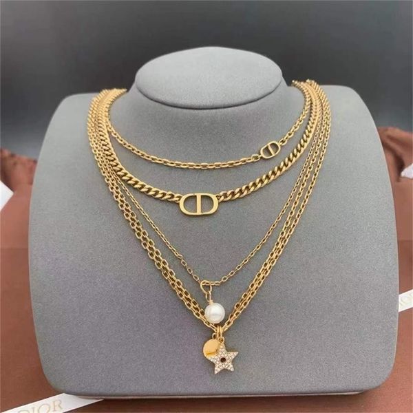 

87% off wholesale shop home multi-layer star necklace bronze versatile ins light luxury, Silver