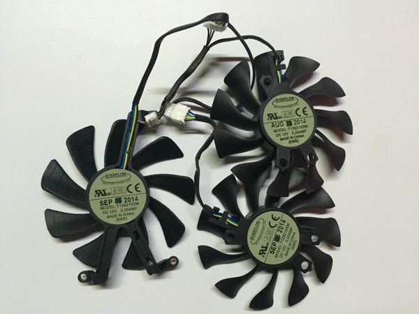 

fans & coolings zotac gtx980ti extreme oc t129215sm 85mm 4-pin graphics fan1