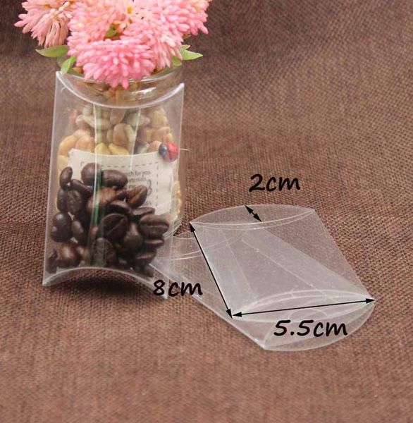 

85.52cm 20pcs clear поливинилхлоридные подушки коробки свадебный baby shower свадебные конфеты подарочные сувенирная коробка упаковки персон