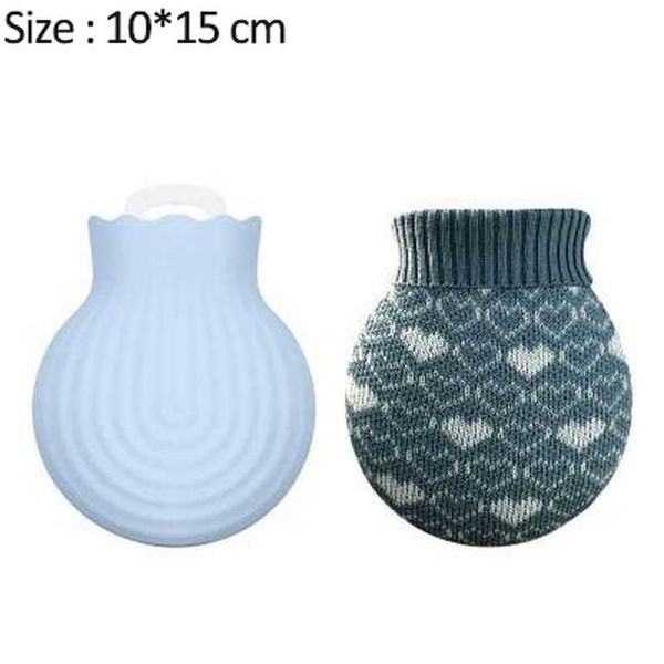 

water bottle portabl heating explosion proof water bottle water heating hand silicone essential warm bag bbyekg packing2010
