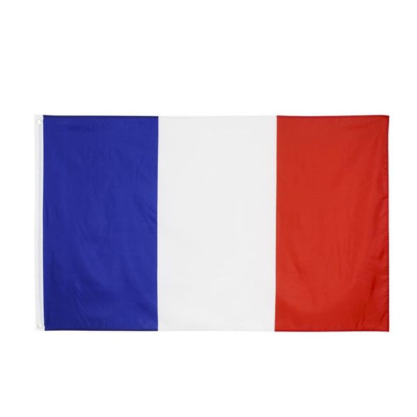 

90*150cm blue white red frane national polyster french flag for decoration uycfs
