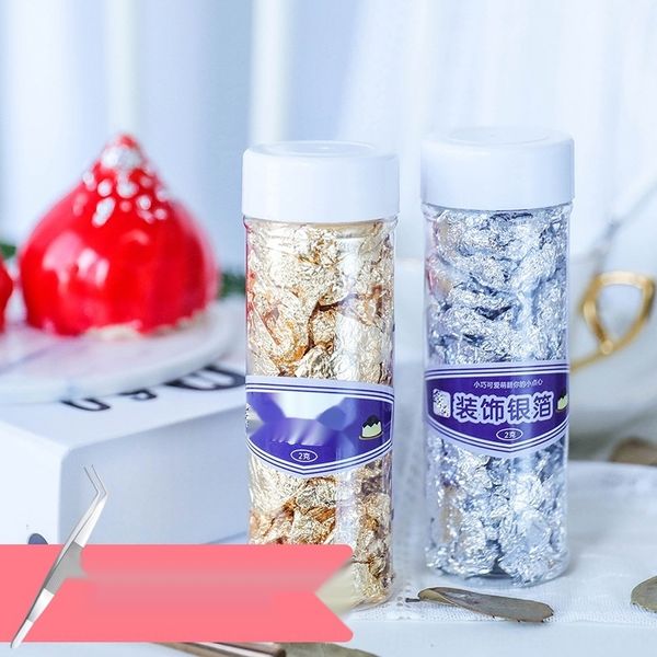 

gold silver mousse sushi pastry cakebaked cakedecoration cake baking decoration gold foil silver foil mousse cake chocolate sushi baking pa