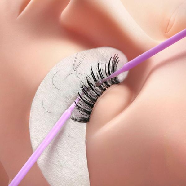 

1000pcs micro brushes eyelash extensions disposable eye lash glue cleaning brushes lint applicator sticks makeup tools wmtzyp comb2010