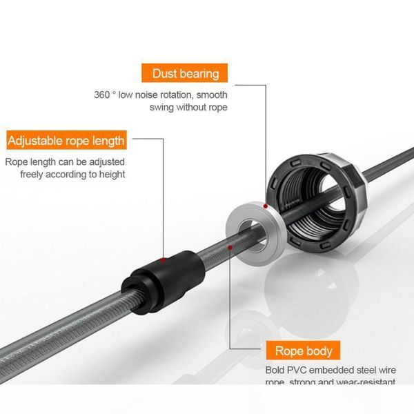 

quality2020 adjustable speed skipping jump rop counter sports weight-bearing skipping rope crossfit lose exercise fitness equipment